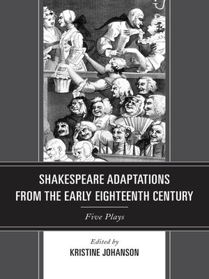 cover image of Shakespeare Adaptations from the Early Eighteenth Century